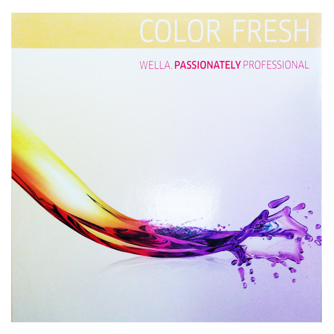 используем красители Wella color fresh
